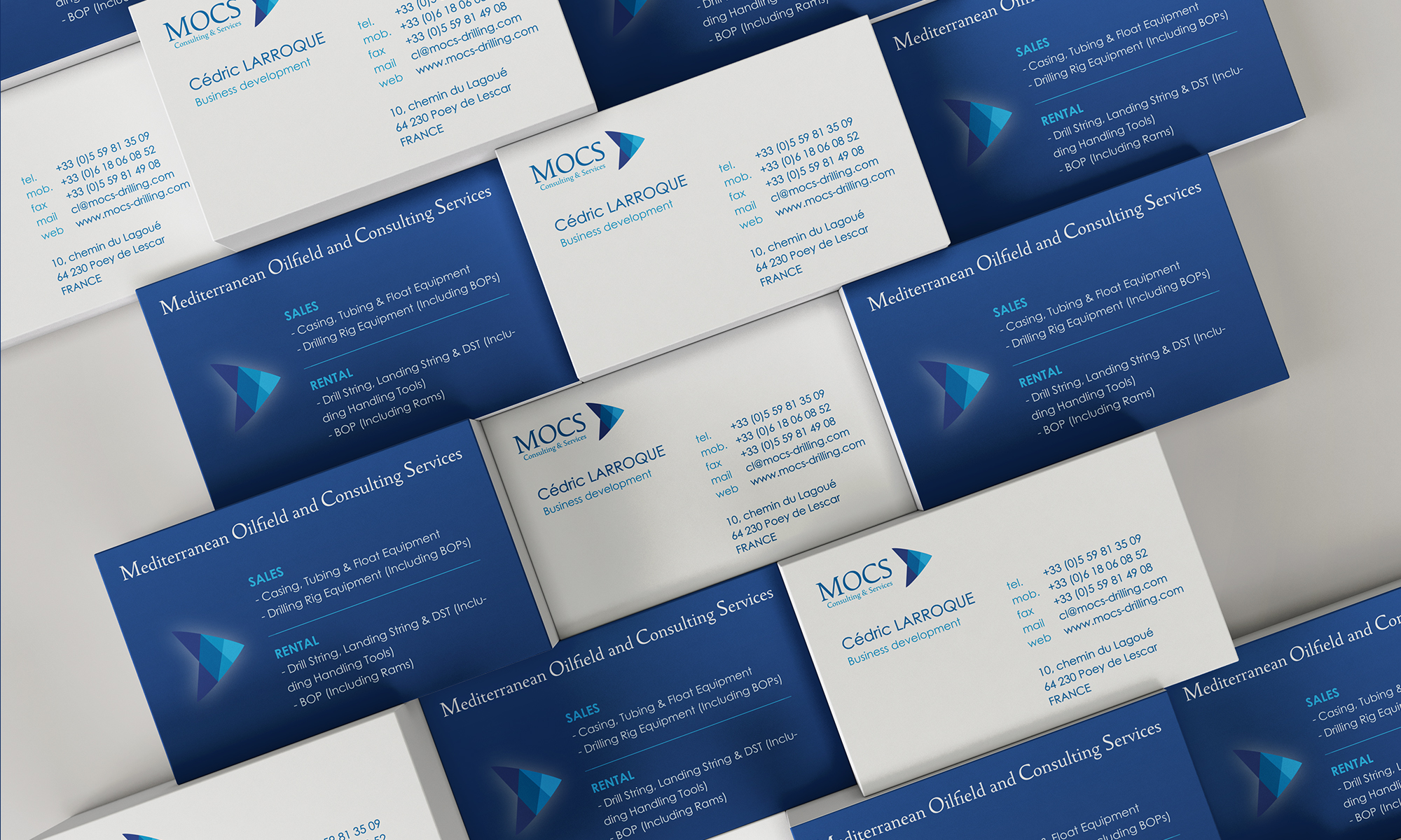 Cartes de visites recto / verso
